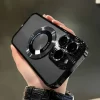 Luxury Transparent MagSafe Case for iPhone 16, 15, 14, 13, 12, 11 Pro Max 2