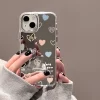 Love Heart Mirror Case for iPhone – Makeup Mirror Shockproof Cover 2