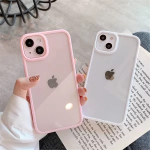 Candy Shockproof Silicone Bumper Case for iPhone 16, 15, 14, 13, 12, 11 Pro Max 1