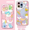 Cute Cartoon Care Bears Transparent Case – Soft Silicone Cover for iPhone 5