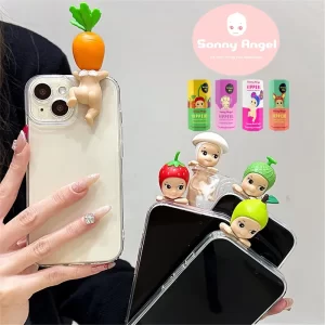 Dreaming Sonny Angel Box Silicone Case – Cute Fruit Animal Cover for iPhone 1