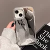 Luxury Makeup Mirror Case for iPhone – Electroplated Soft Silicone Cover 3