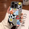 Leopard Print Flower Case – Shockproof Soft Silicone Cover for iPhone 2